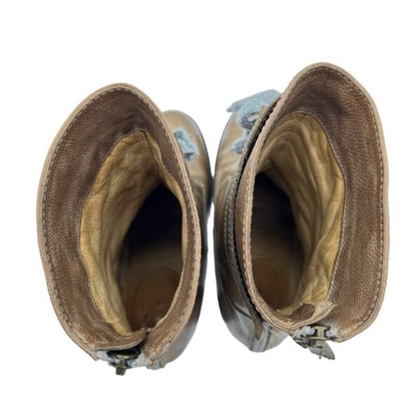 Brunello Cucinelli Leather Lace-Up‎ Boot Size EU 37 - Picture 7 of 12